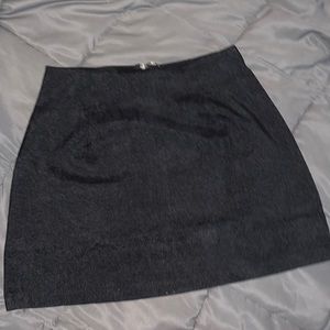 Medium Black Corduroy SHEIN Skirt